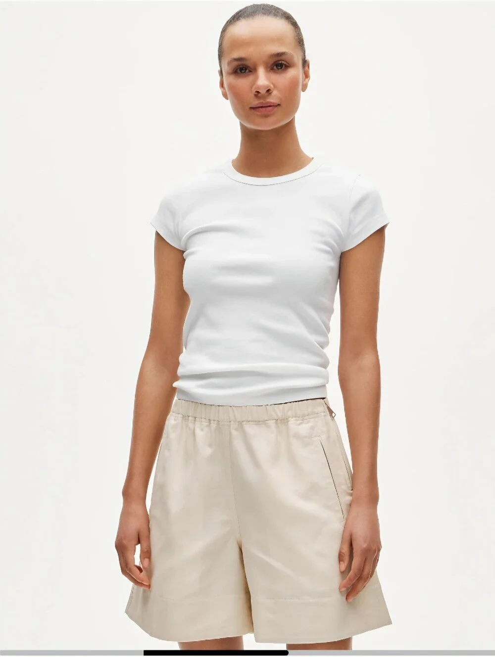 J. Crew Beige Bermuda Shorts